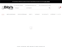 Tablet Screenshot of bibisboutique.co.uk